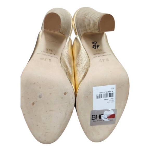 SJP by Sarah Jessica Parker Rigby Mule Rosegold Size EU 35.5/US 5 - Picture 13 of 14